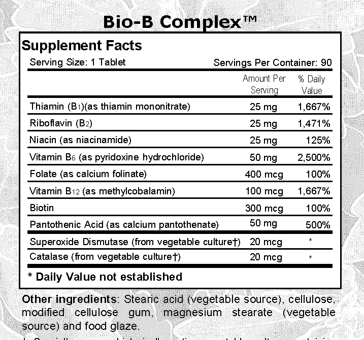 B Supplement, B6 – Best Acupuncture Llc